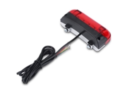 Luz de Freio de Bicicleta 36V Luz de Freio de Bicicleta Elétrica Led Luz Traseira Aviso Acessórios Da Lâmpada Traseira A119