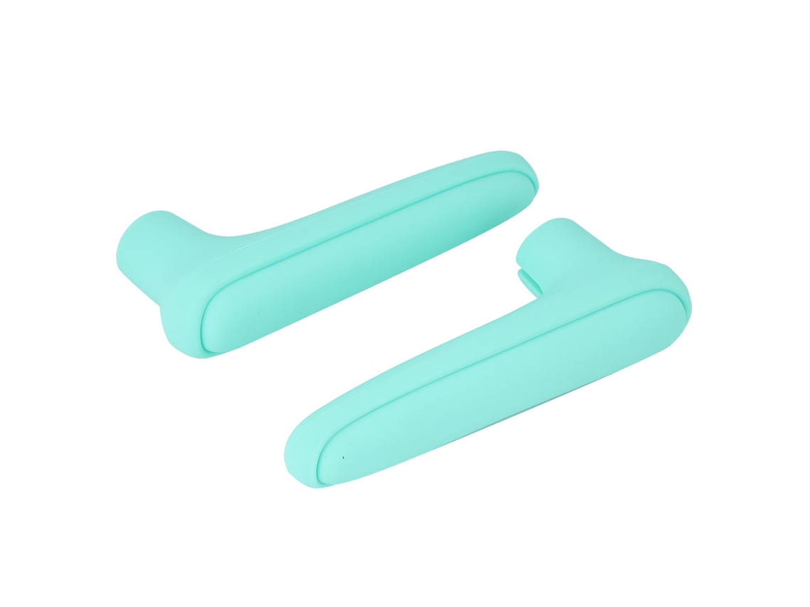 2 Capas Silicone Proteção Luvas Porta Bebê Verde Claro