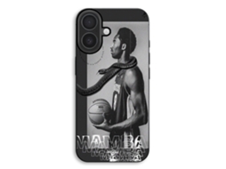 Capa Para Iphone 17 Kobe Bryant Nba Black Mamba Mentality