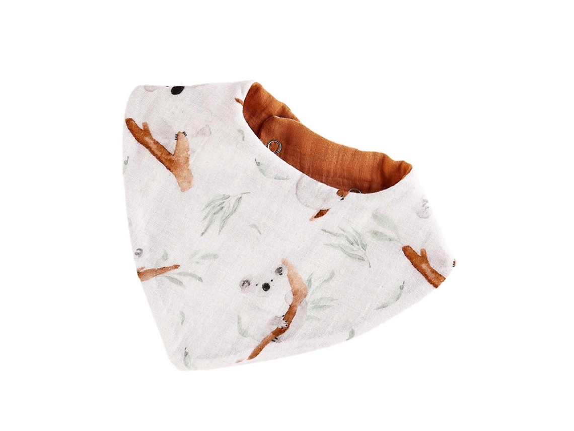 Musselin Babador com Babador, Bandana de Pano Estilosa para Bebês, Cor Sólida, Pano para Enrolar, Para Recém-Nascidos, Alimentos e Odontologia