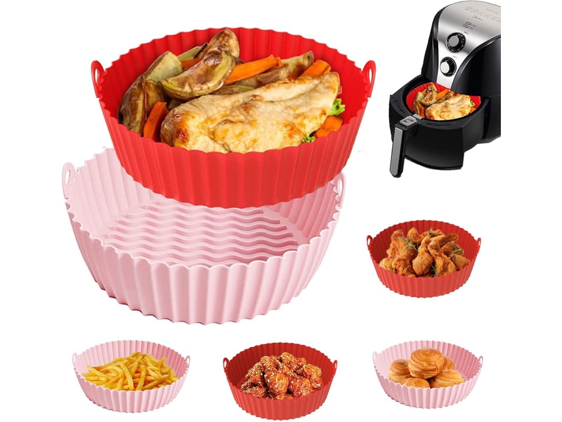 Acessórios Grandes Para Fritadeira A Ar, Cesto De 21 Cm /8, 5 Polegadas