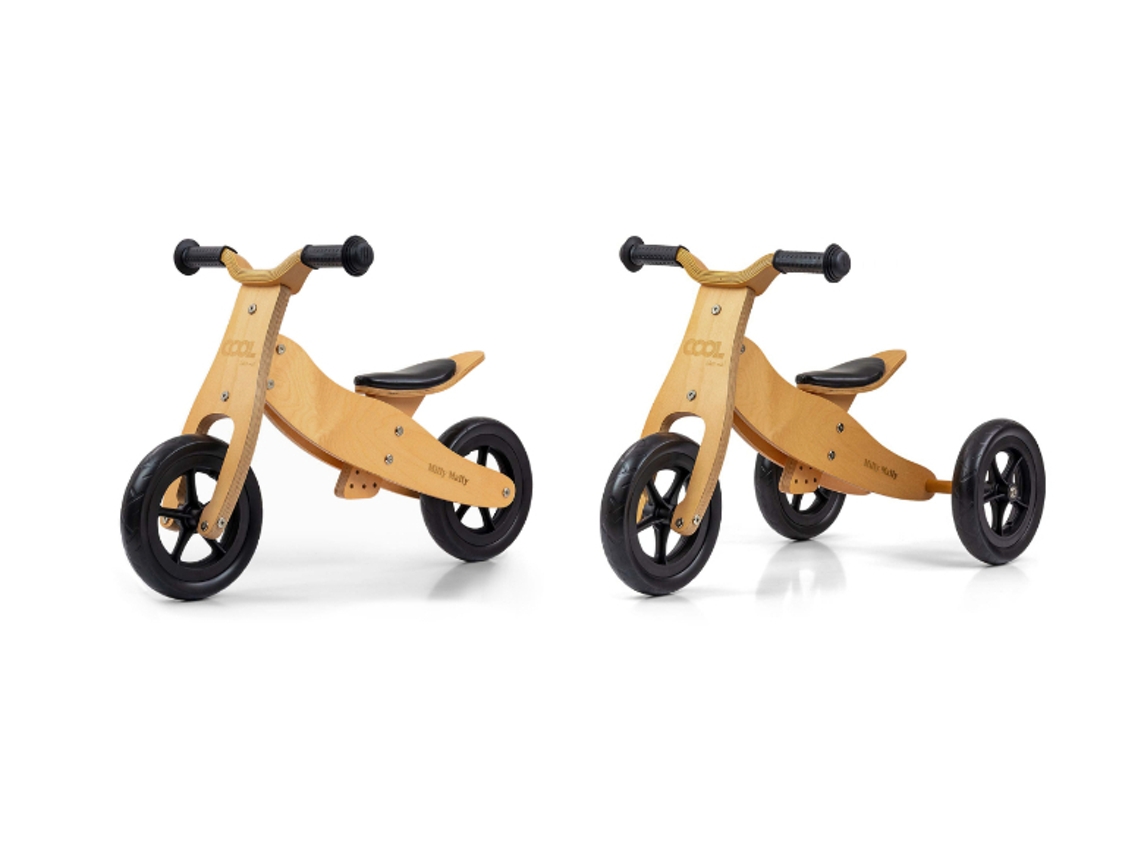 Bicicleta 2 Em 1 Milly Mally Cool Natural
