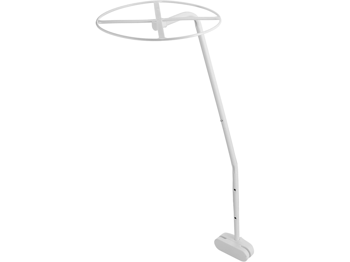 Suporte De Metal Resistente Para Mosquiteiro Berço, Branco, Adequado Para Berços E Moisés Recém Nascidos