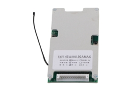 Laxiscreed Bms Pcb 14s 45a Para Bateria De Íon De Lítio Com Proteção E Equilíbrio