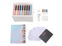 Aetheria calendário de Piano 2025 Tocável com 27 Cartões 52 Partituras Carregamento Usb