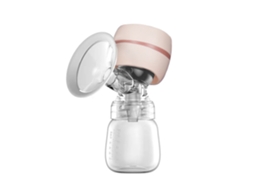 Bomba Tira leite Elétrica Portátil, Recarregável Via Usb, Silenciosa e Automática MDUG (rosa 2)