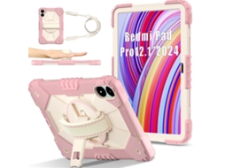 Lurelia Capa Para Redmi Pad 2 De 11 Polegadas (2025), Silicone, Rosa, Proteção Contra Quedas