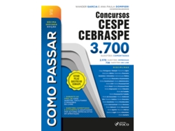 Livro Como Passar Em Concursos Cespe - Cebraspe - 3.700 Questões Comentadas - 12 Ed - 2026 de Adolfo Mamoru Nishiyama (Poortugues do Brasil)