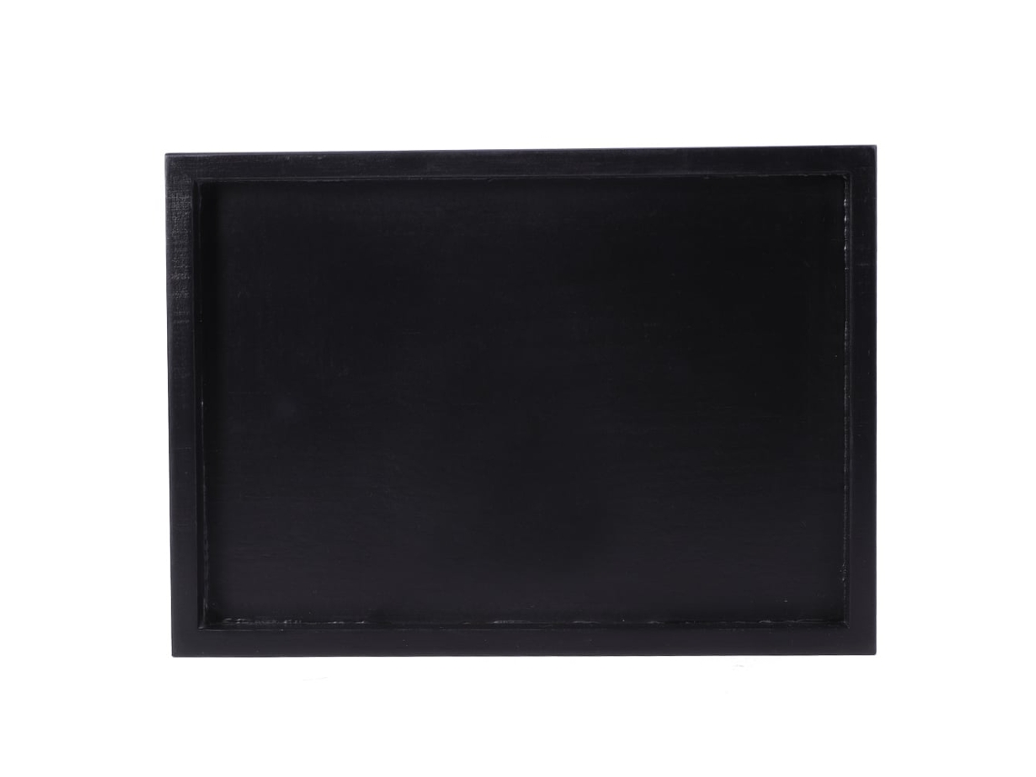 Bandeja de Madeira Retangular LAXISCREED 25x18x2cm