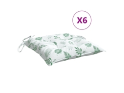 Chair Cushion, Chair Cushions Vidaxl Verde Tecido (50 X 50 X 7 Cm)