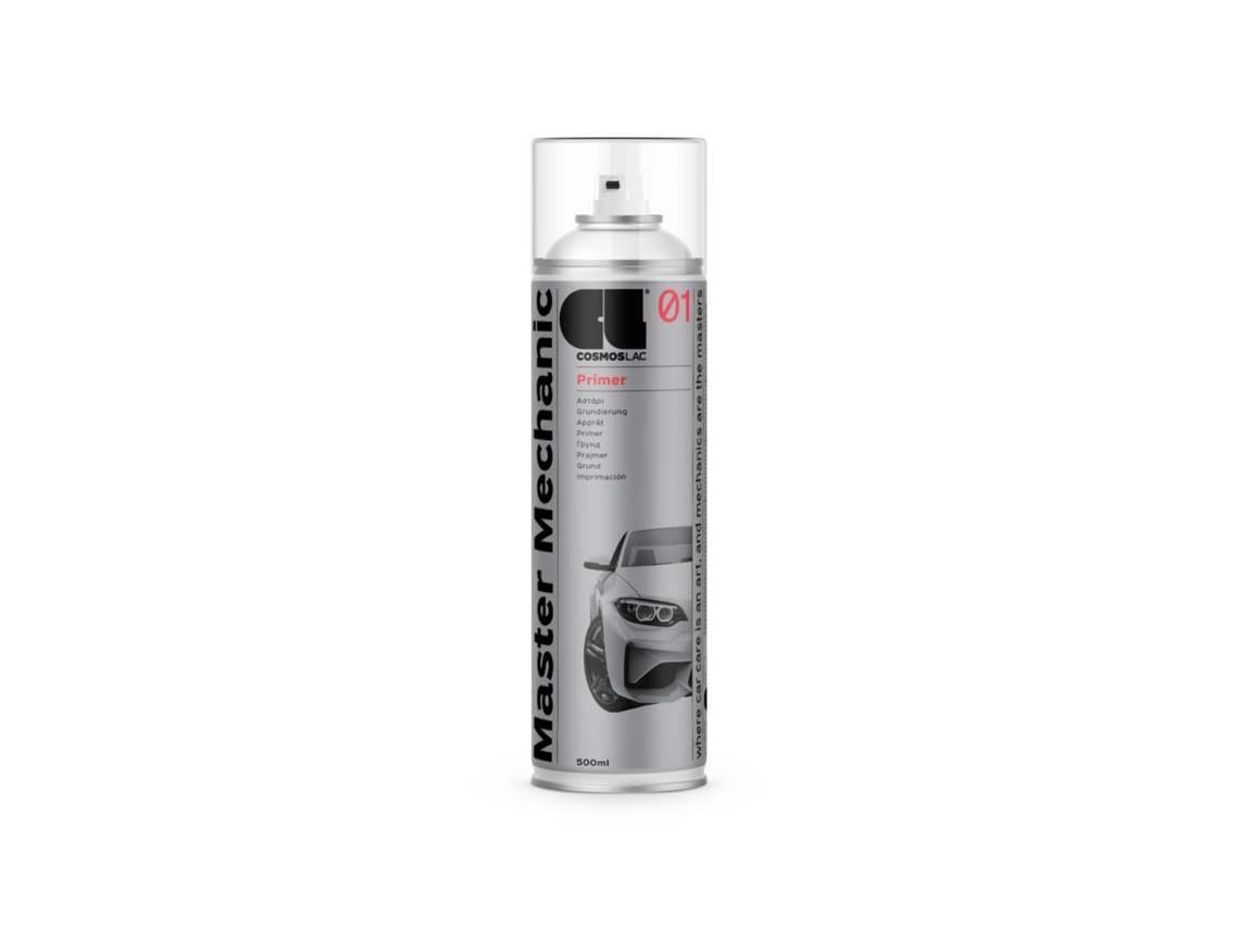 Primer Antiferrugem Spray Branco 1b Master Mechanic 500 Ml