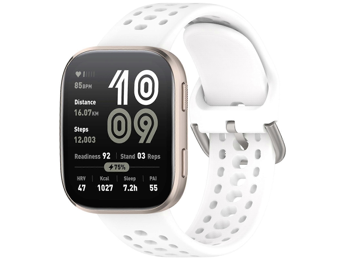 Pulseira De Silicone Com Fecho De Liberação Rápida Para Amazfit Bip 6