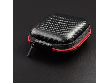 Estojo Para Fone De Ouvido Qkz Fones De Ouvido Mãos Livres Estojo Eva Bolsa Estajo de Armazenamento Para Cabo De Dice