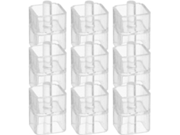 Kit Toddmomy com 9 adesivos resistentes para dispensador de PP: desempenho confiável e mesa resistente.