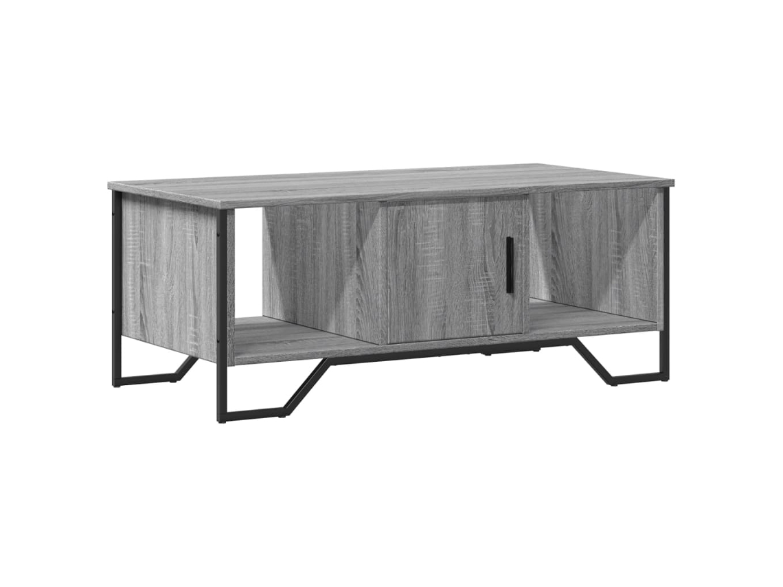 Coffee Table, Coffee Tables Vidaxl Cinzeto Madeira Processada (n/a)