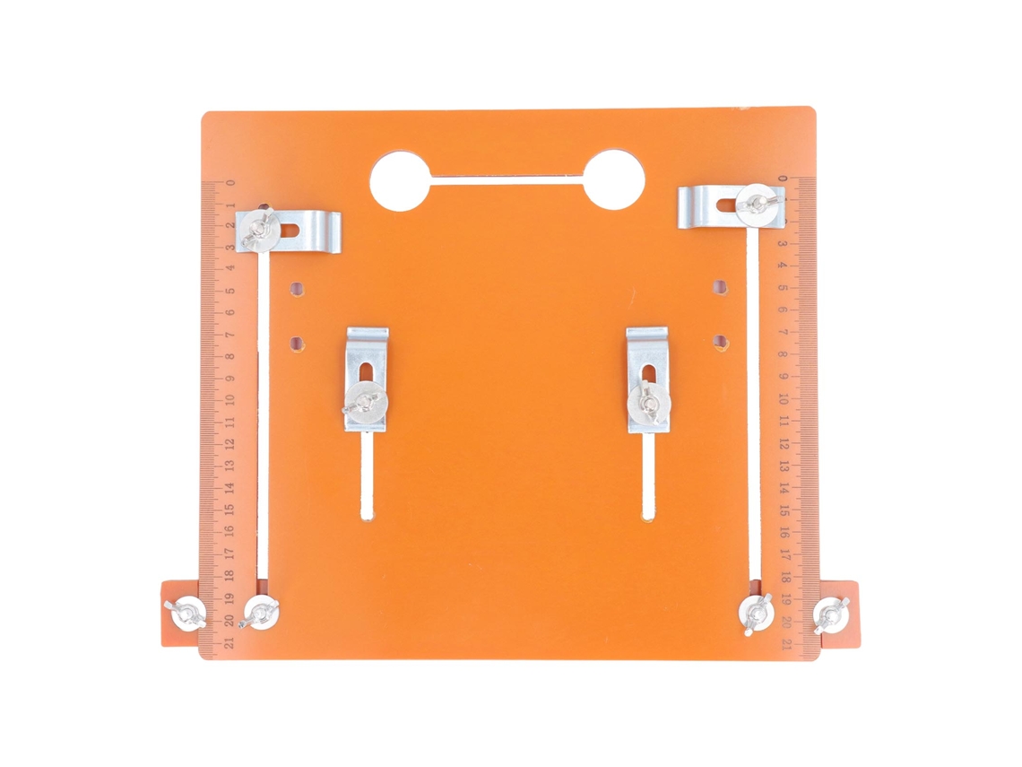 Placa De Inserção Para Mesa De Roteador, Placa Guia Para Serra Circular, Placa Base De Banco De Carpintaria 25x28cm