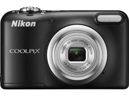 Máquina Fotográfica Compacta NIKON Coolpix A10 (Preto - 16.1 MP - ISO: 80 - 1600 - Zoom Ótico: 5x)