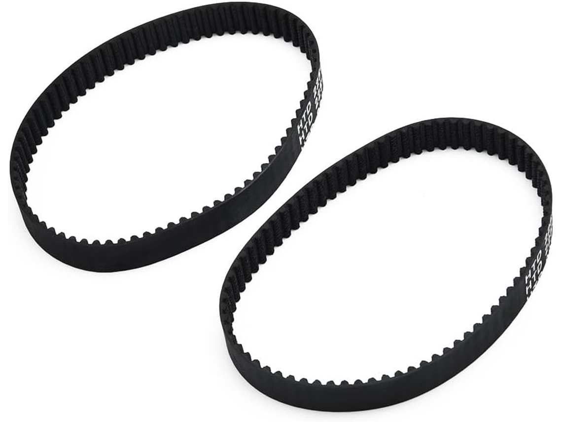Complete seu conjunto de ferramentas com estas correias de distribuição reposicionáveis para modelos Bosch PBS (conjunto com duas unidades).