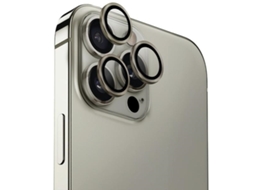 Protetor De Lente De Câmera De Alumínio Uniq Optix Para Iphone 16 Pro 6.3 E 16 Pro Max