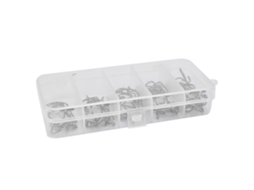 Conjunto de Anzóis de Jig para Pesca Aço Alto Carbono 50pcs