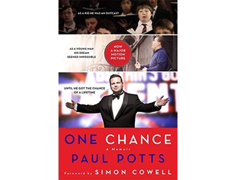 Livro One Chance de Paul Potts (Inglês)