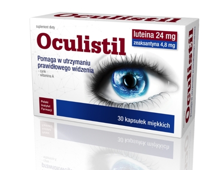 Fórmula Oculistil, Suplemento Em Cápsulas Para A Visão Polski Instytut Farmacji