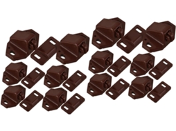 Tehaux Conjunto De 40-fechos Esfera Plástico Portas Armário, Travas De Mola Com Esfera Armário, Fecho