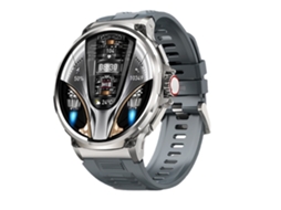 V69 Relógio Inteligente Masculino 1 85 Tela Ultra Hd 710Mah Bateria Grande Smartwatch 400 Faces para Telefone Android Ios