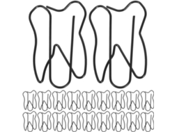 Kisangel Paper Clips 200em Dente Mini Format, Fofos Estudantes, Professores E Trabalhadores, Marcadores