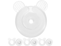 Mikikit Conjunto De 4-prendedores Ajustáveis Para Lençóis E Cobertores, Em Plástico Branco, Suporte Para Colchões