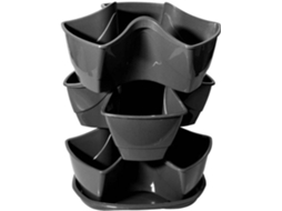 Vaso PROSPERPLAST Coubi Trio (Cinzento)