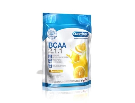 BCAA 2.1.1 Quamtrax Direct 500 g Laranja