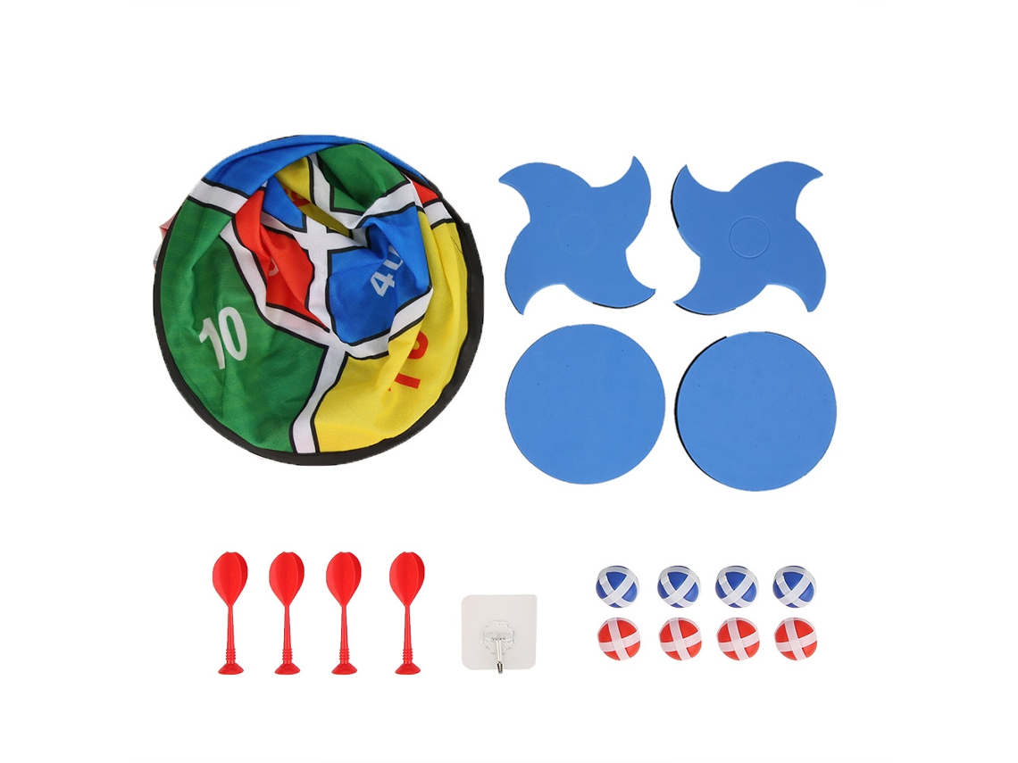 Mali jogo de Alvo de Dardos 75cm para Crianças com Bola Brincadeira Indoor Outdoor Presente