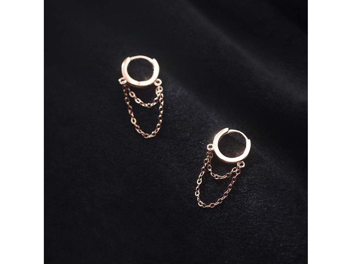 2026-brincos Pendentes De Prata 925 Minimalistas Com Anel E Tassel Para Mulheres Modernas Hipoalergênicos