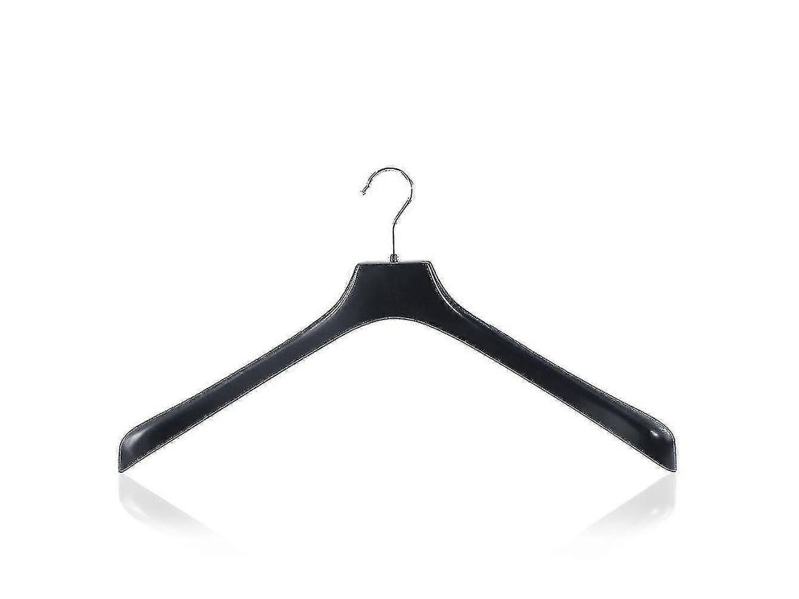 Cabides Para Roupas, 44 Cm, Extra Largos, Pretos, Plástico Resistente