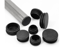 Conjunto De 10 Tampões Inserção Para Pés Móveis, Em Aço,