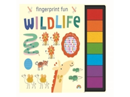 Livro Fingerprint Fun - Wild de Philip Dauncey (Inglês)