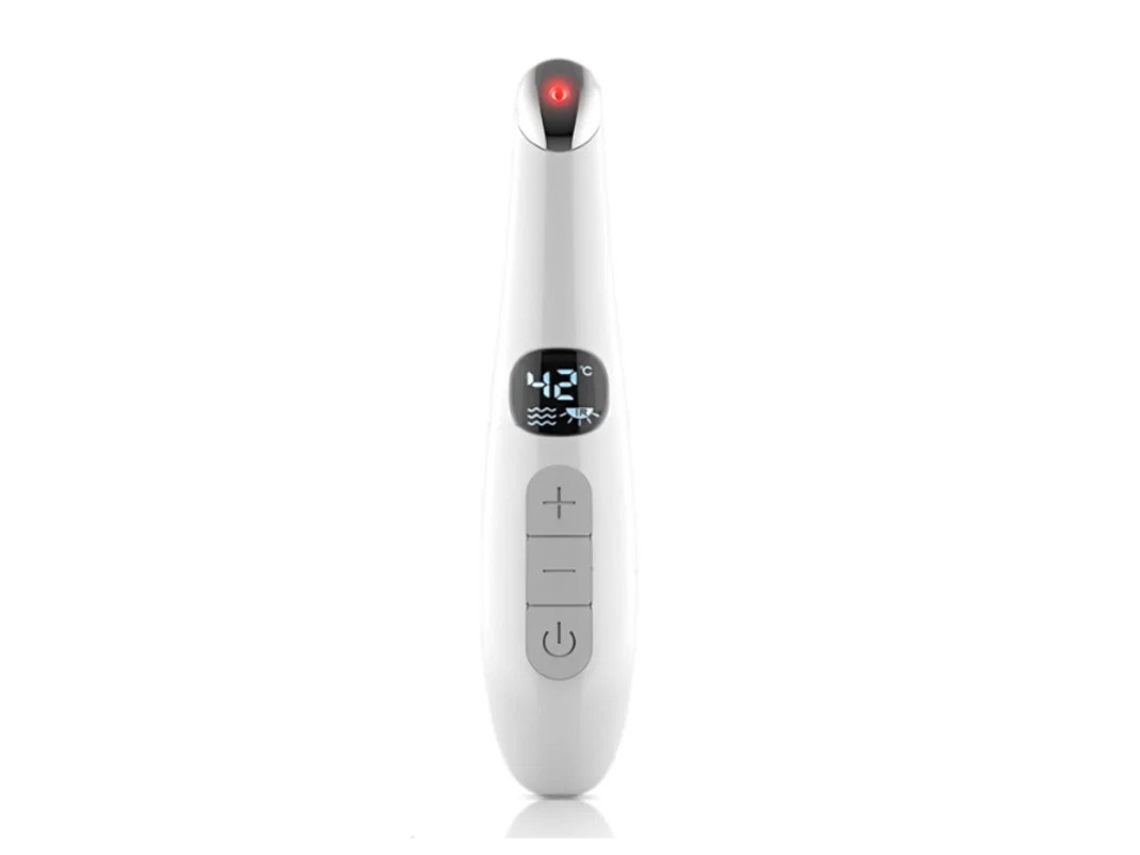 Varinha Para Levantamento De Olhos Luz Vermelha Vibratória 3 Em 1 Tela Lcd De 98 F A 113 F Massageador De Olhos Para Olhos Secos Olh Bestvite