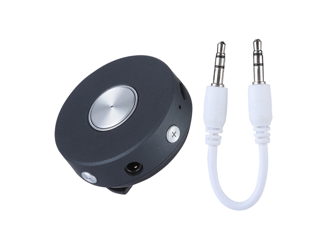 Adaptador De Áudio Estéreo Sem Fio Para Carro Com Conector De 3,5 Mm, Adaptador De Áudio Sem Fio Usb E Receptor Bluetooth.