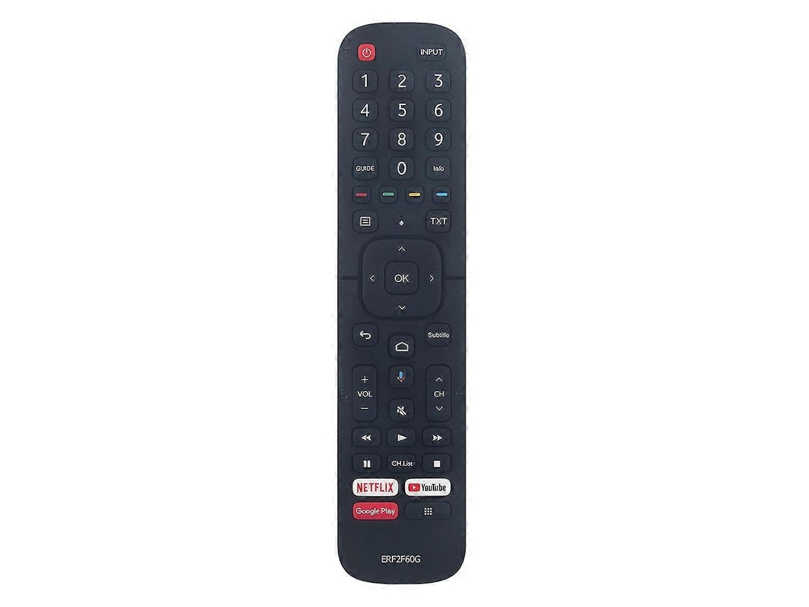 Controle Remoto Substituto Compatível Com Erf2f60g Smart Tv Android 9.0 Pie 32a56e 40a56e Sem Função Voz Perfeito