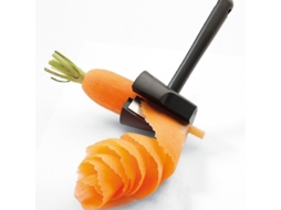 Ferramenta De Corte Para Legumes E Frutas De Cozinha Com Lâmina De Aço Inoxidável E Plástico Para Julianas E Decoração Preto