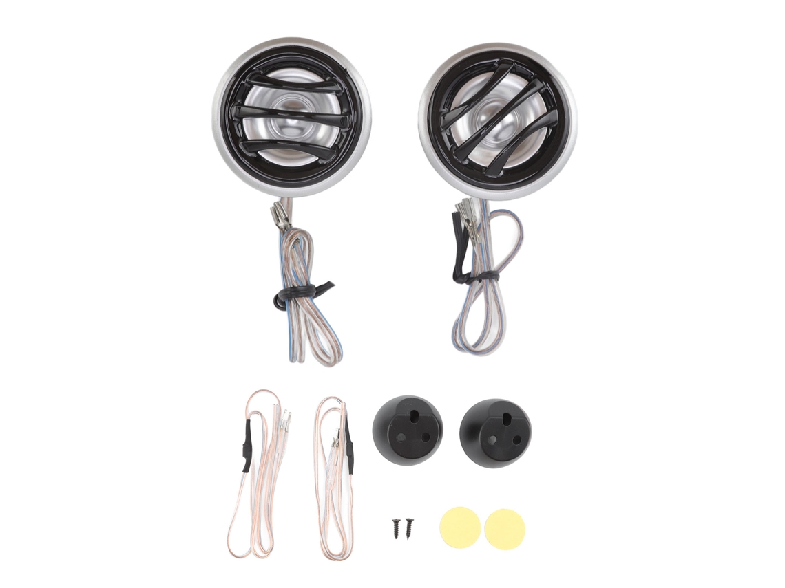 2 Tweeters De Dome Para Carro 150w Alto Sensibilidade Com Base Para Sistema De Áudio Estéreo