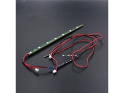 Faixa Luz Esquerda Grupo Xk A280 P 51 Mustang 560mm Peça Reposição Aeromodelo Rc Faixa Luz Esquerda / Direita / Traseira MDUG