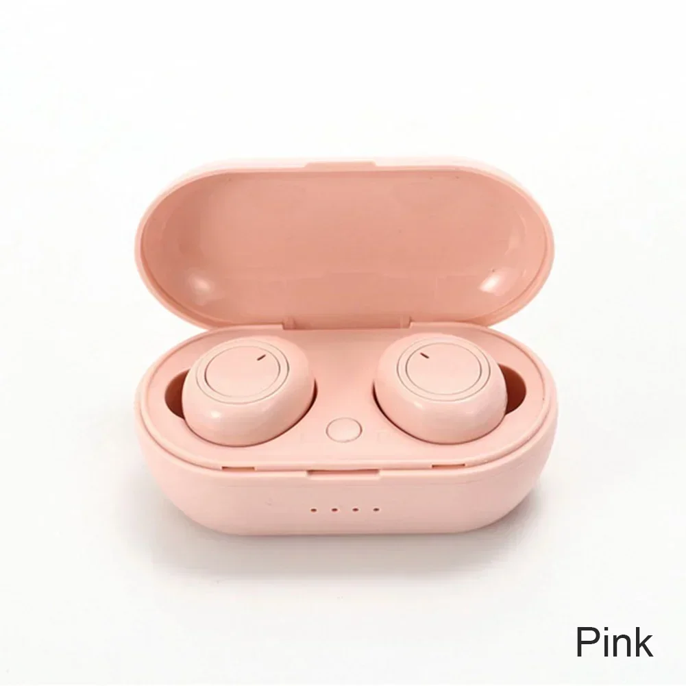 (rosa) Fones De Ouvido Bluetooth Macaron Tws 5.3 Sem Fio À Prova D'água