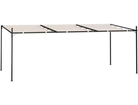 Pérgola  (Bege Creme - Tecido - 600x300x233 cm)