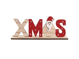 Decorações de mesa de Natal em madeira, centros de mesa especiais com S/MARCA