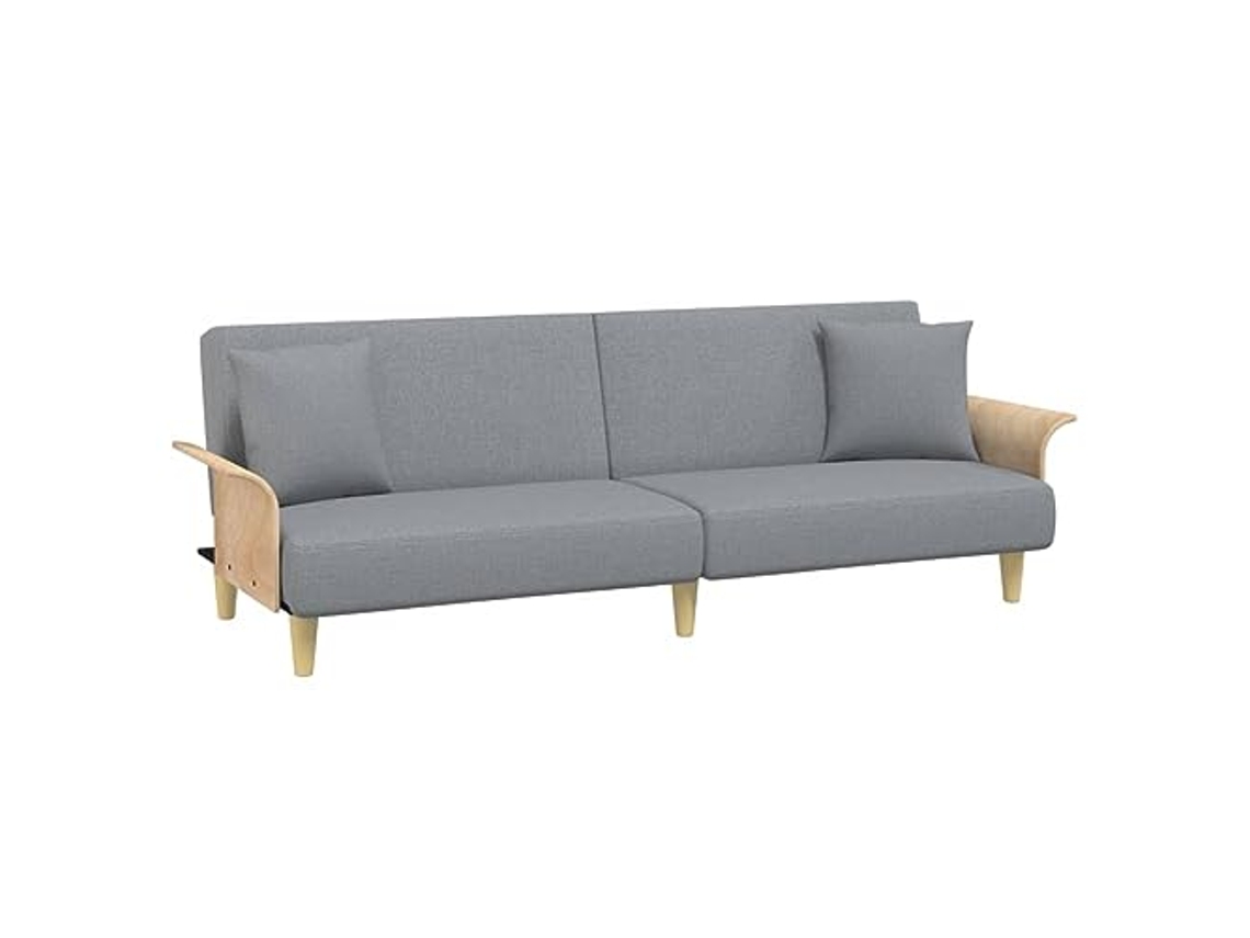 Sofa Bed, Sofa Beds Vidaxl Cinzeto Tecido (n/a)