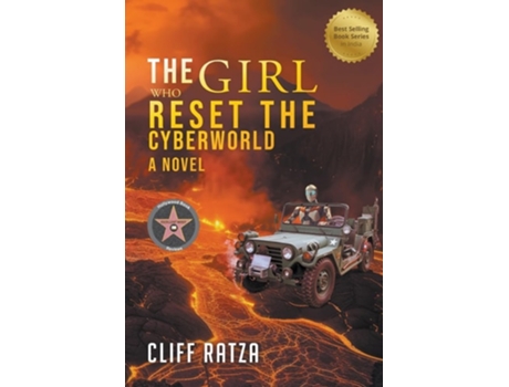 Livro The Girl Who Reset the Cyberworld de Cliff Ratza (Inglês)