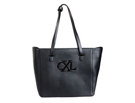 Bolsa De Mulher Christian Lacroix Elyse Bolsos Grandes Pele Preto (29 Cm)