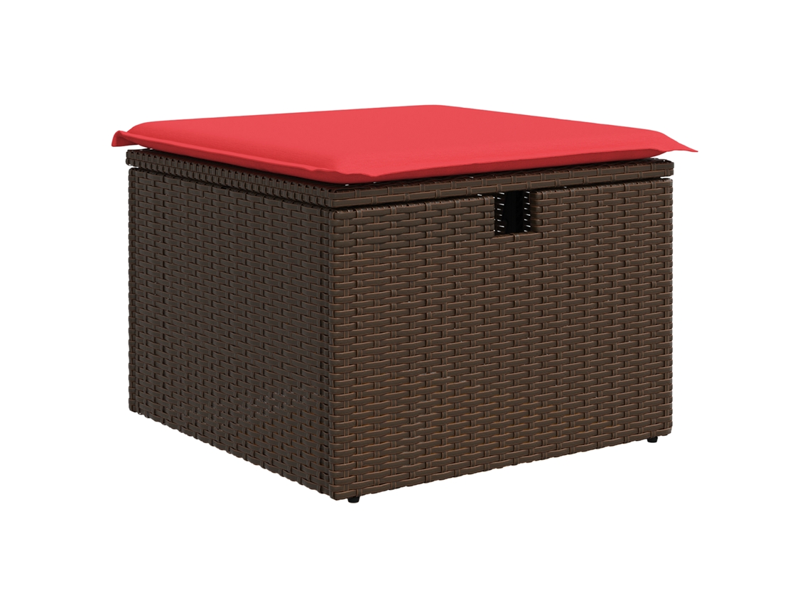 Garden Stool, Garden Stools Vidaxl Marrom Rattan / Vime (n/a)